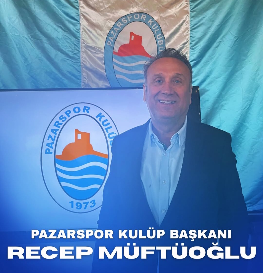 YENİ BAŞKANIMIZ RECEP MÜFTÜOĞLU OLDU