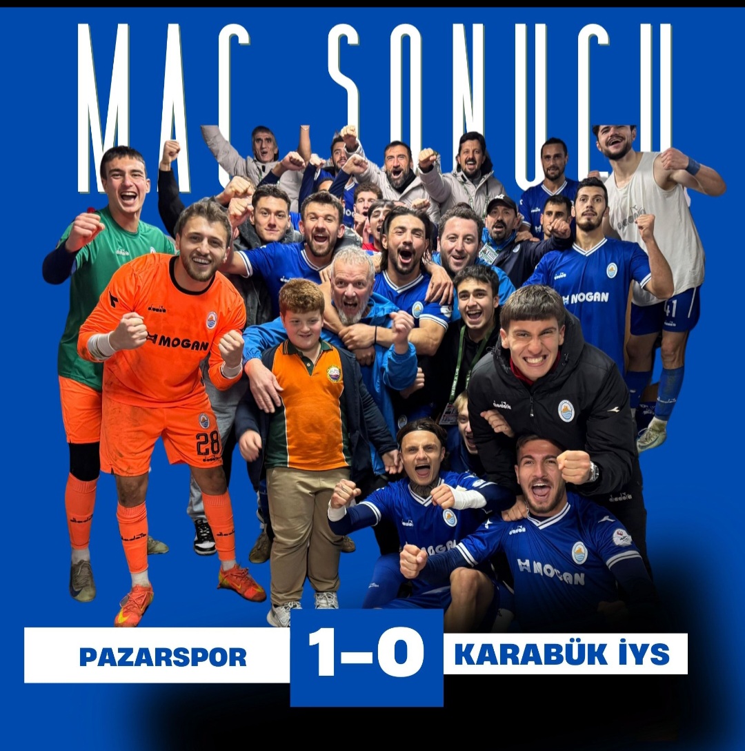 PAZARSPOR 1-0 KARABÜK İYS