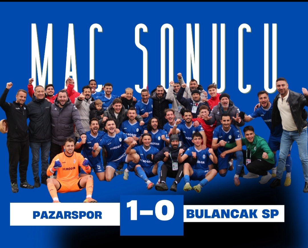 Pazarspor  1-0  Bulancakspor