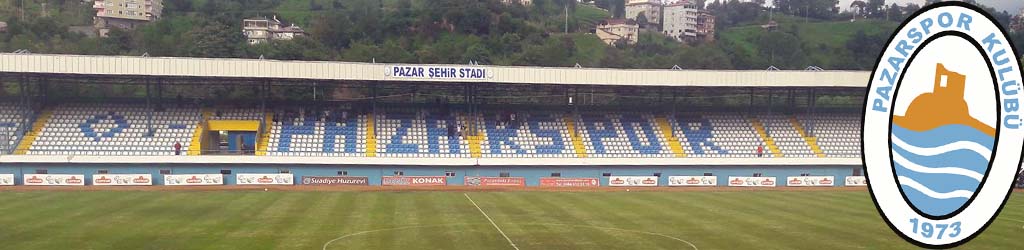 Pazarspor Stadium 110 x 65 m. 